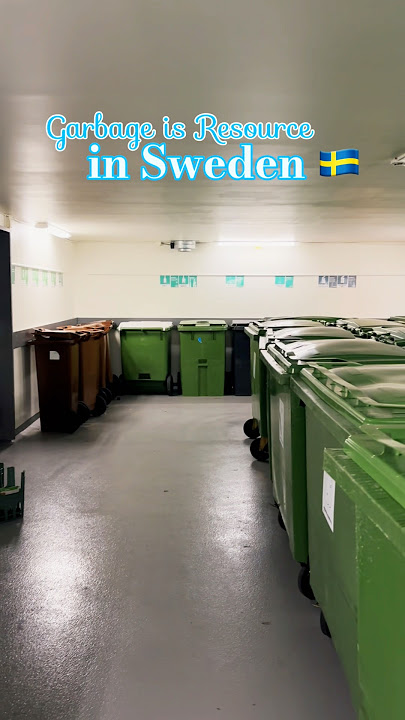 Short9| Garbage is resource in Sweden. #sweden #garbage #2025 #svenska #resources #shorts #trending