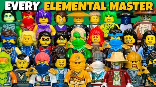 Every LEGO Ninjago Elemental Master Minifigure! (2011-2026)