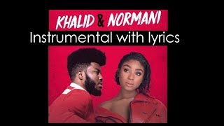 Khalid & Normani - Love Lies Instrumental with lyrics