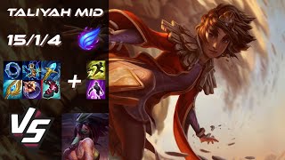 MID Taliyah vs Akali - EU Challenger Patch 25.20