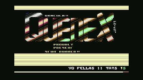 Quedex Intro ! Commodore 64 (C64)