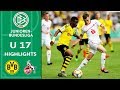 Moukoko & BVB defeated | Borussia Dortmund vs. 1. FC Köln 2-3 | Highlights | U17 Bundesliga | Final