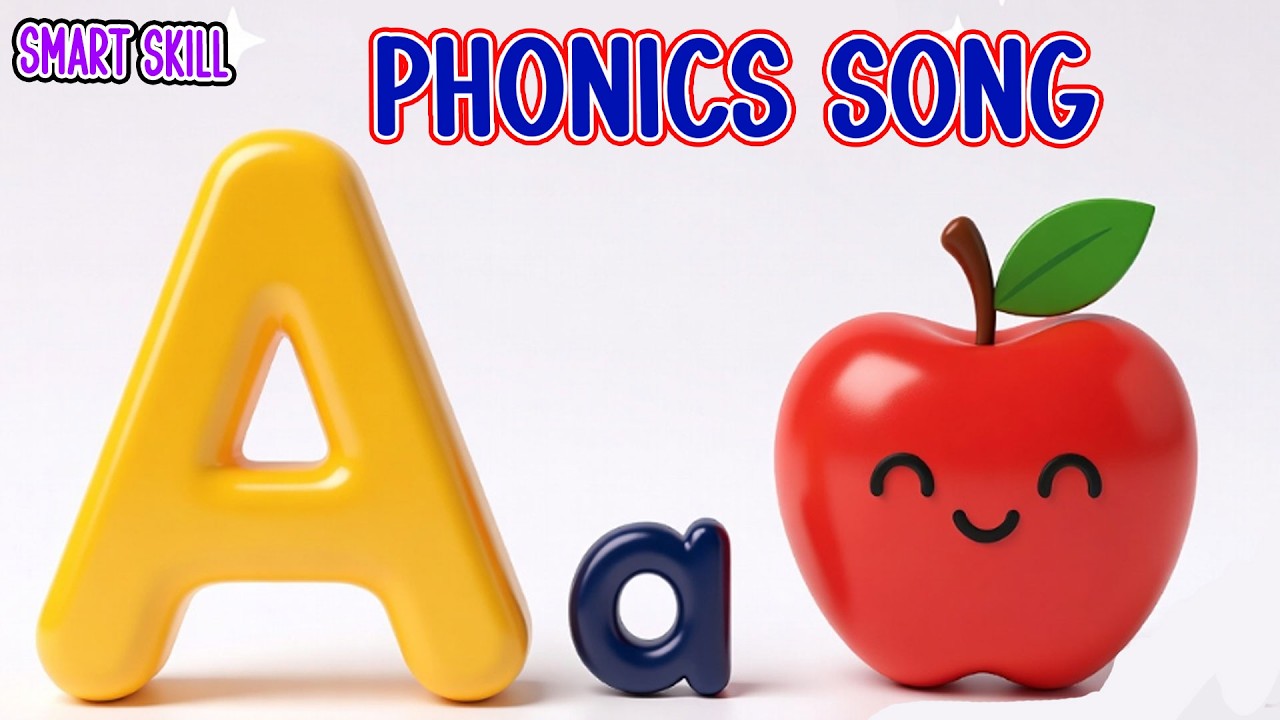 A to Z Phonics Song for Kids | Learn Alphabet Sounds with Cute 3D ...