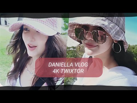 Daniella vlog 'Follow me to Brisbane' 4k twixtor 