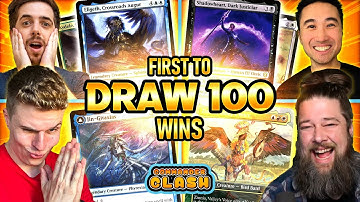 First to Draw 100 Cards Wins! | Commander Clash S17 E19