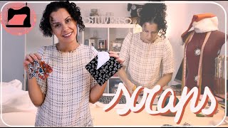 Sewing projects with fabric scraps in under 10 minutes.
