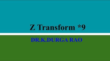 🔷️z transform || Convolution of 2 sequences using z transform *2 || SS🌺