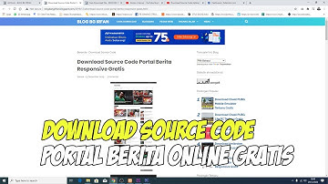 Download Source Code Portal Berita Online Berbasis Website Gratis