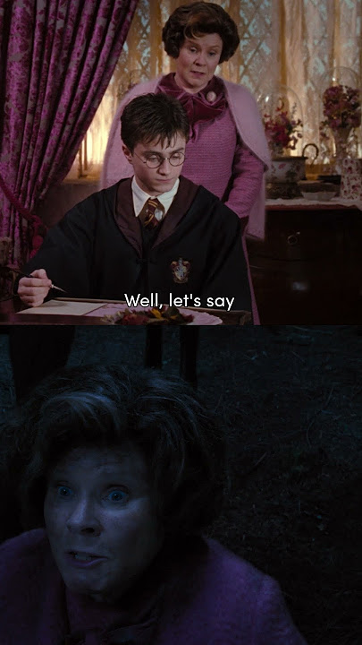 Harry and Umbridge come full circle #HarryPotter #OrderofthePhoenix