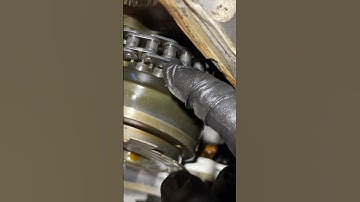 6.2L/5.3L Walking off timing chain removal from cam phaser without removing the oil pan, oil pump.