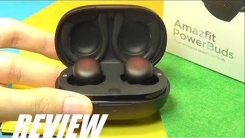 REVIEW: Amazfit PowerBuds - Unique TWS Wireless Earbuds w. Heart Rate Monitor!