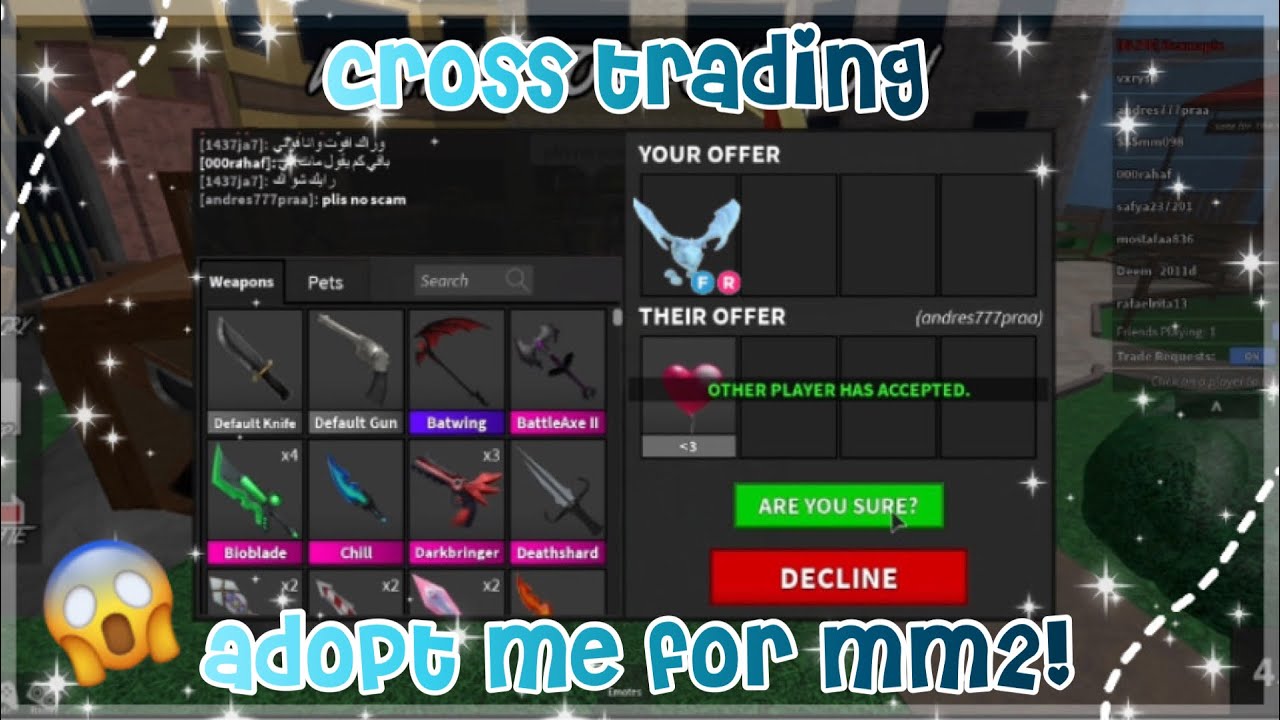 Mm2 x Adopt me Trading