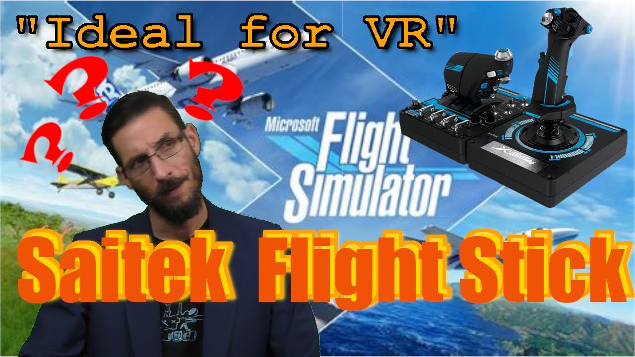 Ideal for VR" HOTAS Flight Review - Saitek G Pro Flight Rhino - YouTube