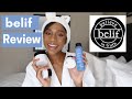 Belif True Cream , Aqua Bomb Hydrating Toner, Vitamin C Cream & Cleansing Balm Review | Regina Ramos