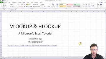 The Best VLOOKUP and HLOOKUP Function Tutorial - Microsoft Excel