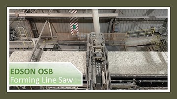 Edson OSB Mill - Weyerhaeuser - Forming Line Saw
