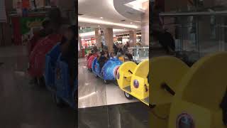 Naik kereta api di Mall Pakuwon Jogja #shortvideo #naikkereta #keretamini #keretathomas