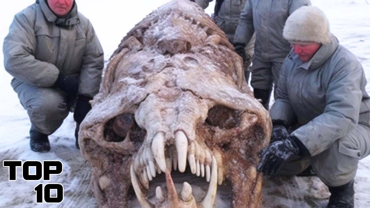 Top 10 Dark Discoveries Found Frozen In Ice For Thousands Of Years - Go IT