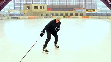 Backward Skating Drill:  Backward Skating with a Hell Push