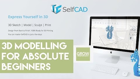SelfCad Free Tutorial & SelfCad Review 3D Modeling Software