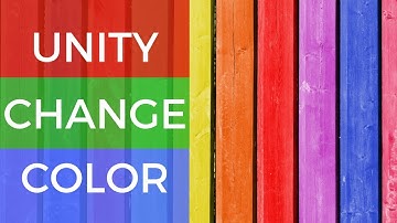 Unity Change Color of Material / Mesh / Object