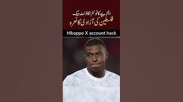 Mbappé’s X account hacked #ytshorts_ #mbappe #accounthacked