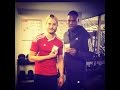 Jamie dornan  trains with rds pro fitness