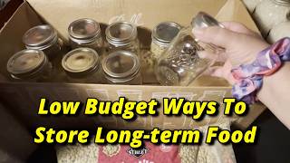 Budget Friendly Long-term Food Storage Ideas! | Stockpile Food for Emergencies