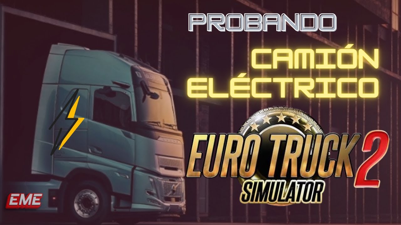 Probando Camión Eléctrico En Euro Truck Simulator 2 -1.56.1.0 - Gráficos al mínimo en Notebook HP G7