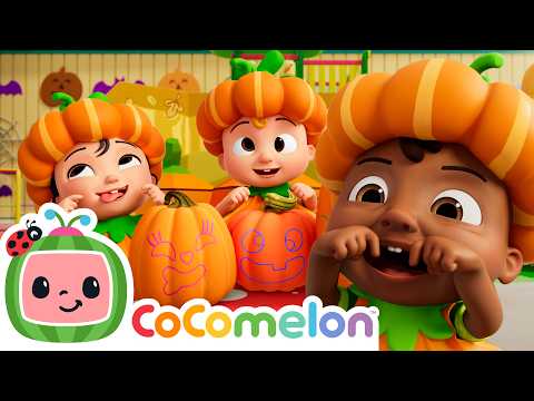 Silly Halloween Pumpkin Patch Faces! 🎃 | It's Cody Time 🍉 | CoComelon Songs for Kids
