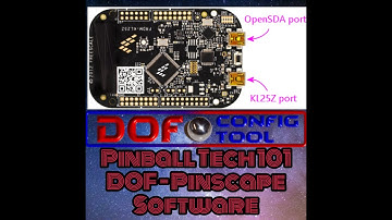 Pinball Tech 101 - DOF / Pinscape software setup