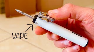 I made a Powerful Pocket Crossbow from a vape