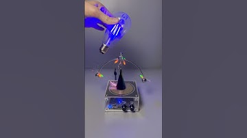 💡Get your Tesla Coil here⚡️Link in bio #teslacoil #lighting #experiment #ideas