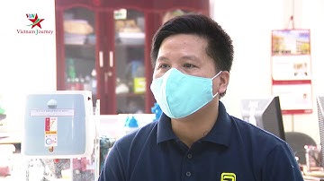 Sinh viên chế tạo thành công máy rửa tay diệt khuẩn tự động