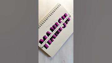 "MANISHA" Comment your Name 🥰✨ #shorts #calligraphy #namelettering