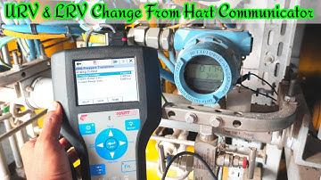 How to Change Range From Hart Communicator?