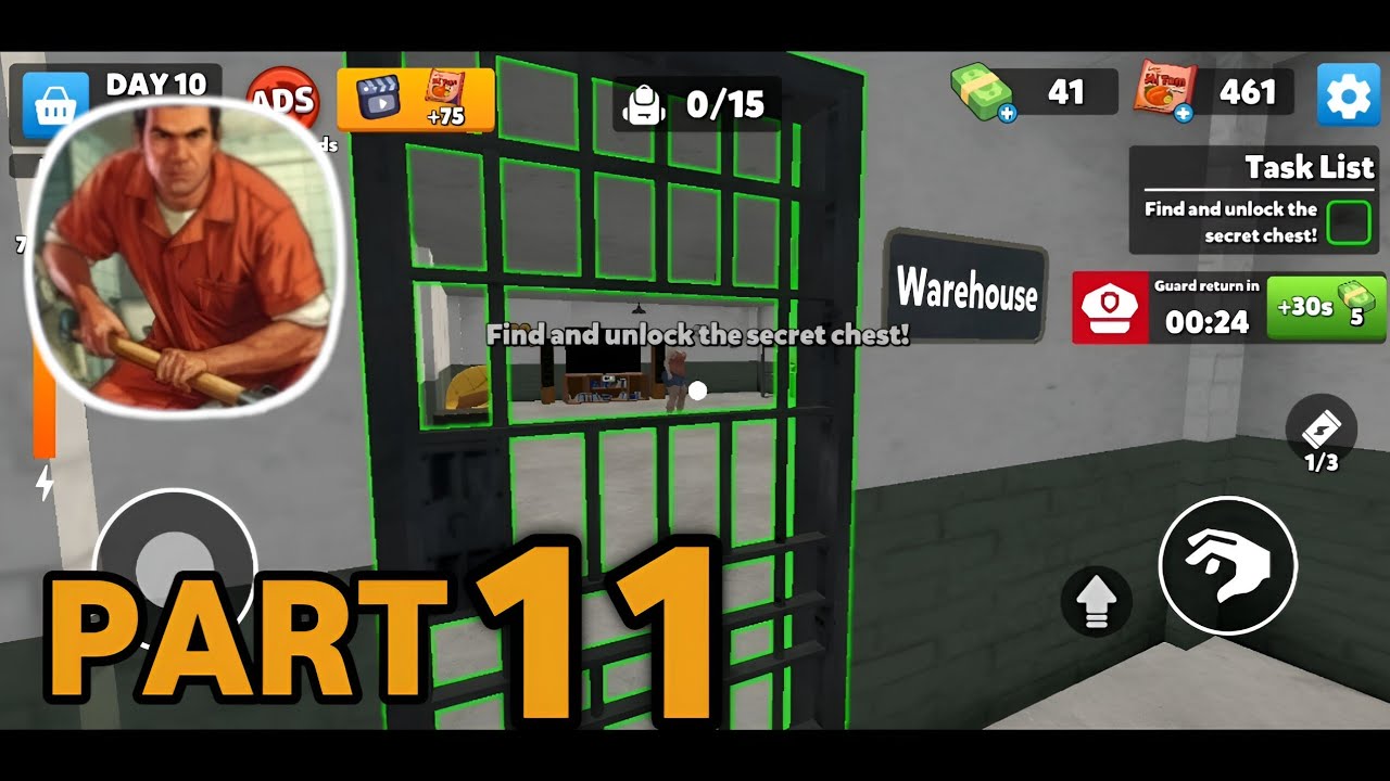 Prison Escape Journey - Gameplay Walkthrough Part 11 - TickerX (iOS, Android)