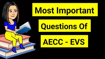 Most Important Questions Of AECC - EVS | DU Important Questions | EVS | Bhavana Bisht