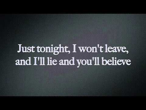 Just Tonight - The Pretty Reckless (with lyrics)