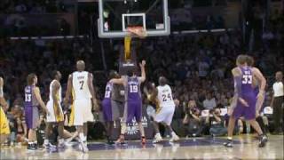 Kobe Bryant's Signature Play [off the glass pass to himself]