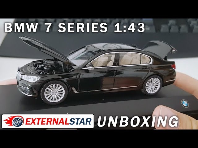 BMW 7 Series 1:43 unboxing and review - YouTube