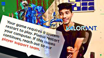 Your Game Requires a System Restart To Play || FIX this error with with simple and stupid solution.|