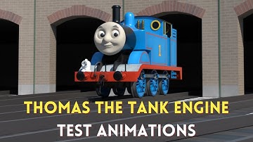 Thomas The Tank Engine Blender Test Animations