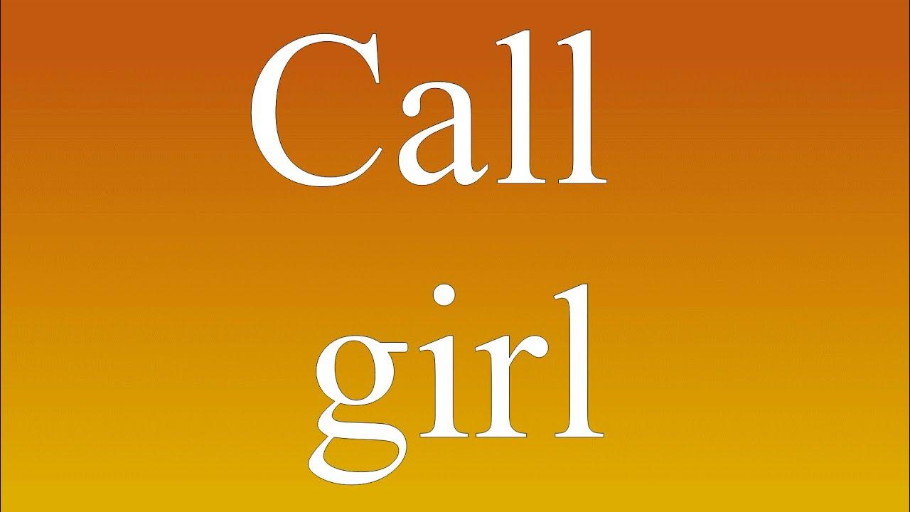 Call for meaning. Call for meaning