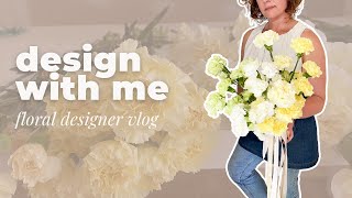 {Floral Designer Vlog} Make a wedding bouquet with a real florist – my new FAVOURITE mechanic 🤗