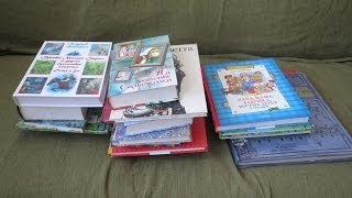 Большая посылка с книгами для детей к Новому году!