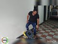 Como manejar o operar una brilladora industrial/lavabrilladora