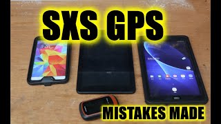 SXS OFFROAD GPS Mistakes and What We Use...CHEAP TOO!