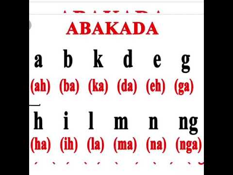 filipino alphabet abakada book