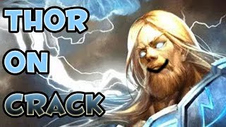 Thor on crack - smite montage